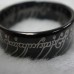 8mm Lord of The Ring - Black